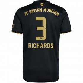 Koszulka Bayern Monachium Omar Richards 3 Wyjazdowe Stroje Piłkarskie 2021/22 Krótki Rękaw